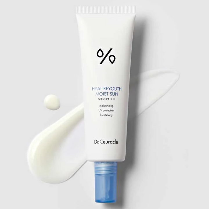 DR CEURACLE Hyal Reyouth Moist Sun SPF 50 PA++++ (50ml) 