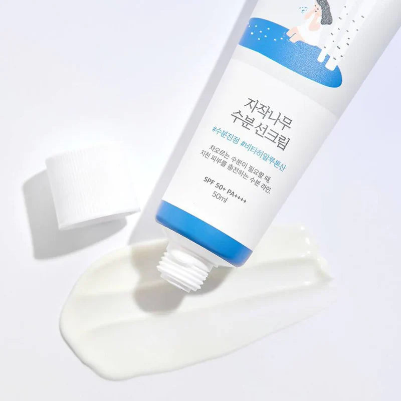 ROUND LAB Birkensaft Feuchtigkeitsspendende Sonnencreme SPF50+ PA++++ (50ml)