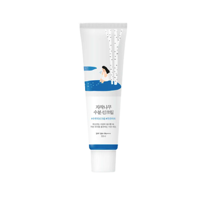 ROUND LAB Birkensaft Feuchtigkeitsspendende Sonnencreme SPF50+ PA++++ (50ml)