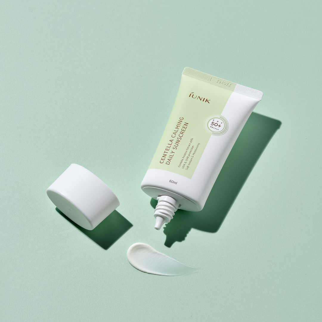 IUNIK Centella Beruhigender täglicher Sonnenschutz SPF50+ PA++++ (60ml)