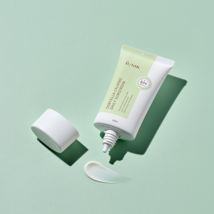 IUNIK Centella Beruhigender täglicher Sonnenschutz SPF50+ PA++++ (60ml)