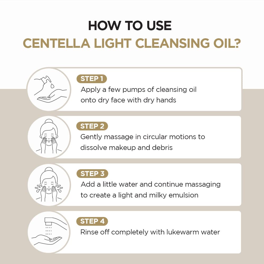 SKIN1004 Madagaskar Centella Leichtes Reinigungsöl (200ml) 